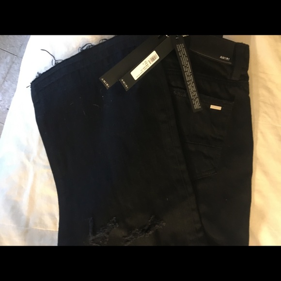 AMIRI  black THRASHER JEANS 29 @Poshmark - Picture 4 of 12